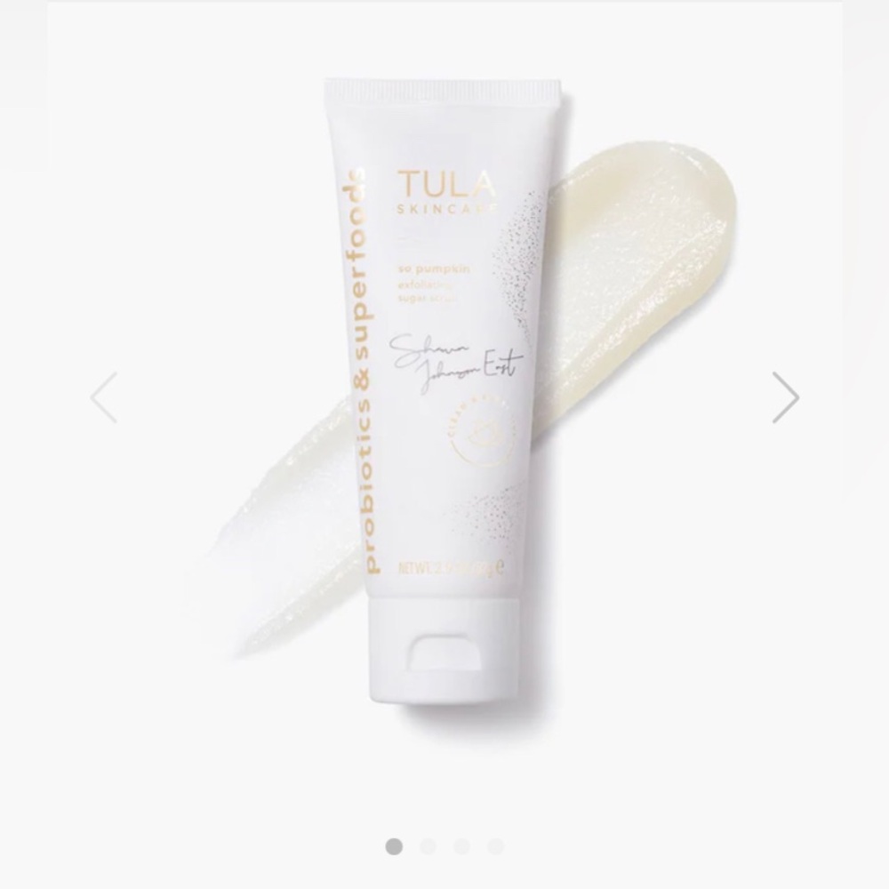 Tula Skincare so pumpkin exfoliating sugar scrub